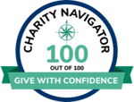 Charity Navigator 100 out of 100 Rating