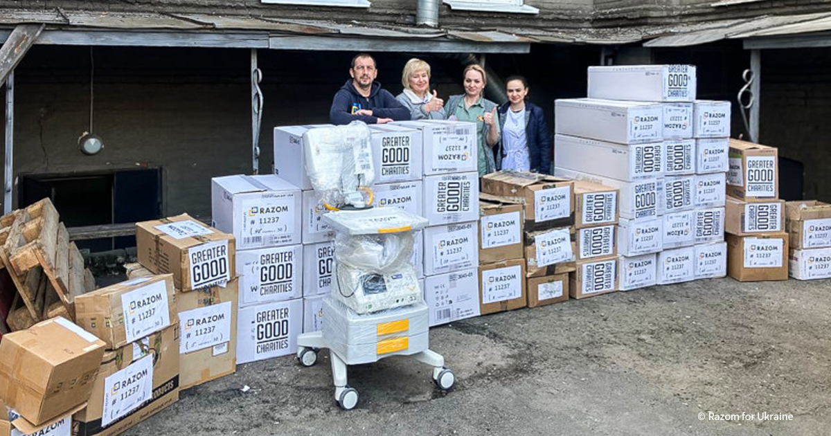 Delivering Vital Medical Supplies In Ukraine
