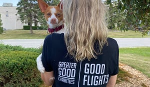 Good Flights Transports 10,000th Shelter Pet